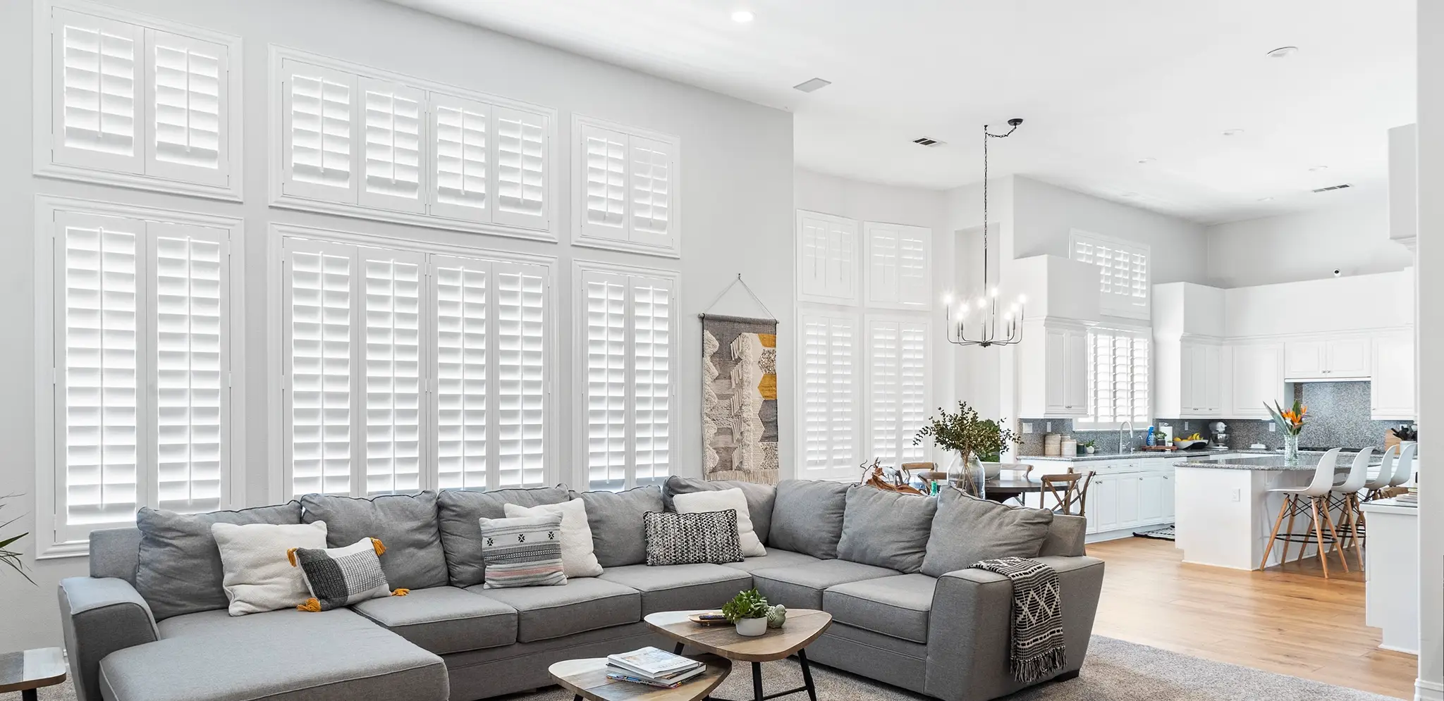 Shutters in a Indianapolis living room