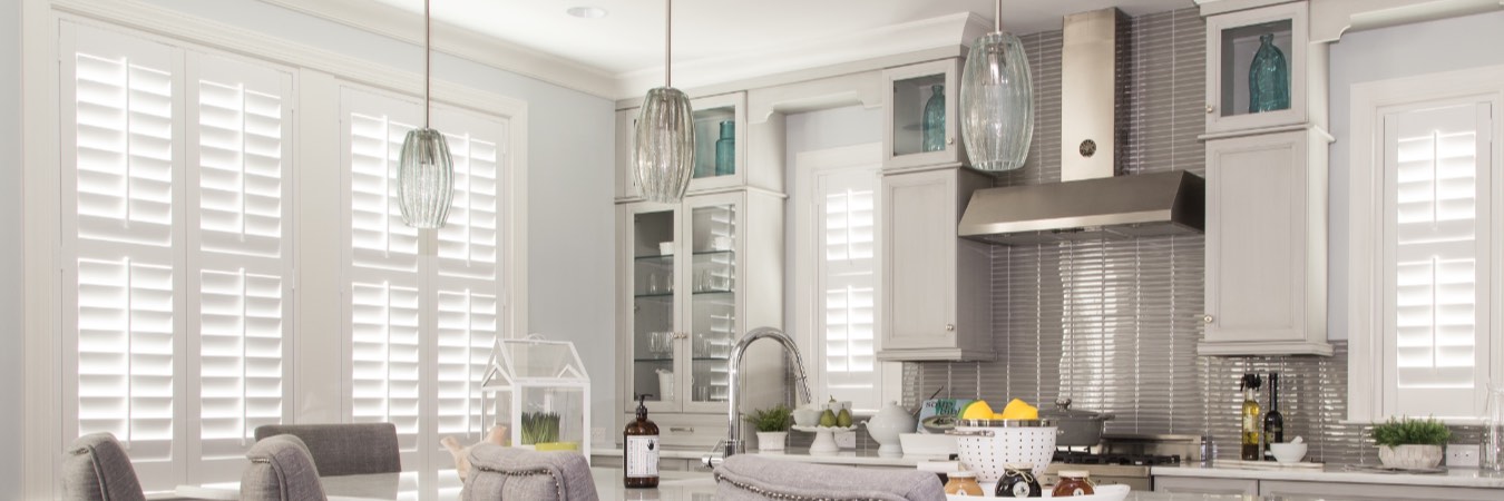 Shutters in a kitchen